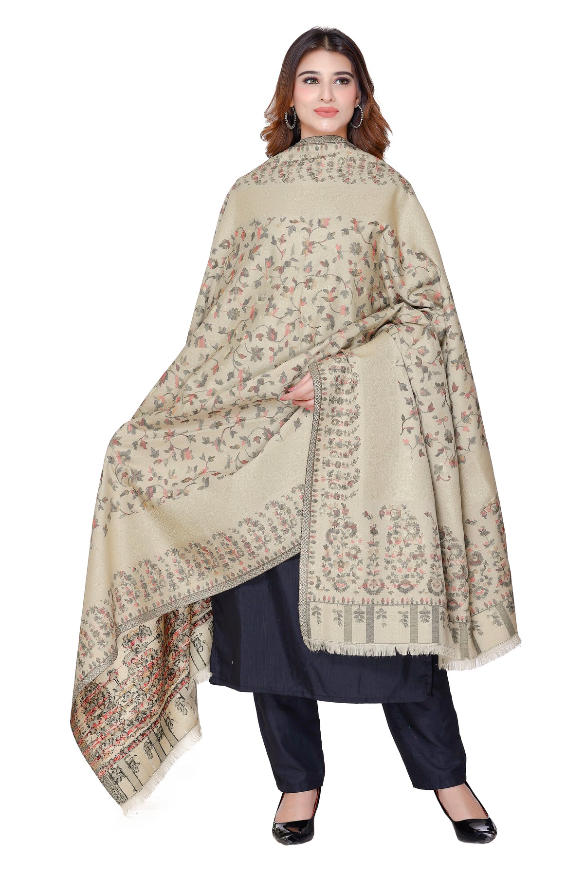 Women's Jacquard shawls - Image 1