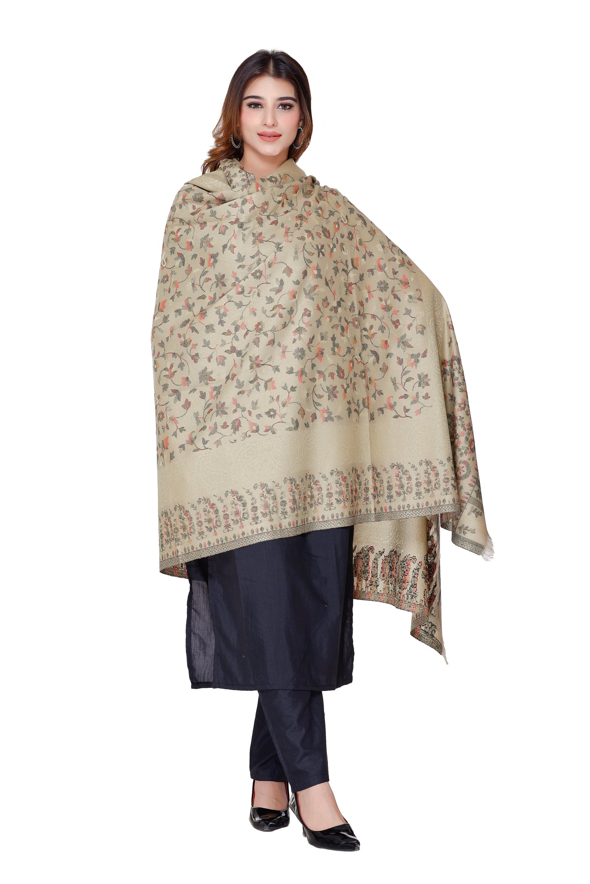 Women's Jacquard shawls - Image 2