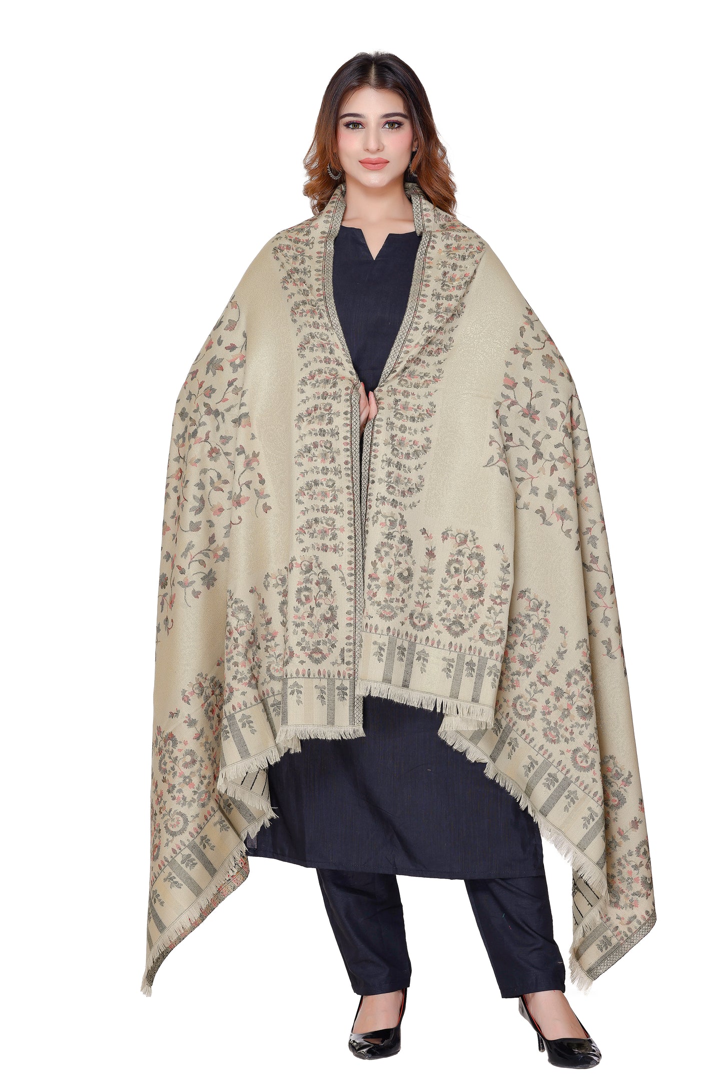 Women's Jacquard shawls