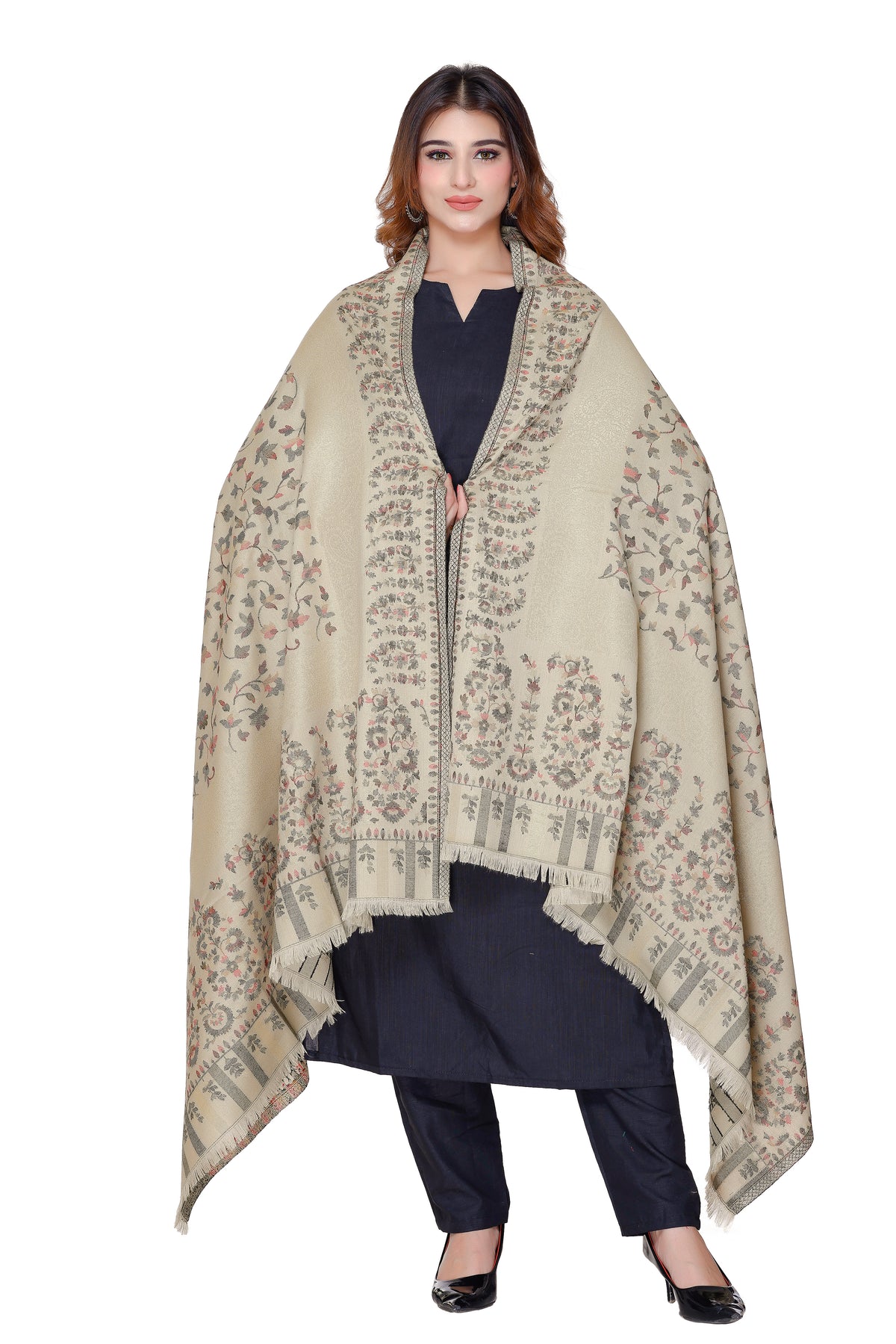 Women's Jacquard shawls - Image 3