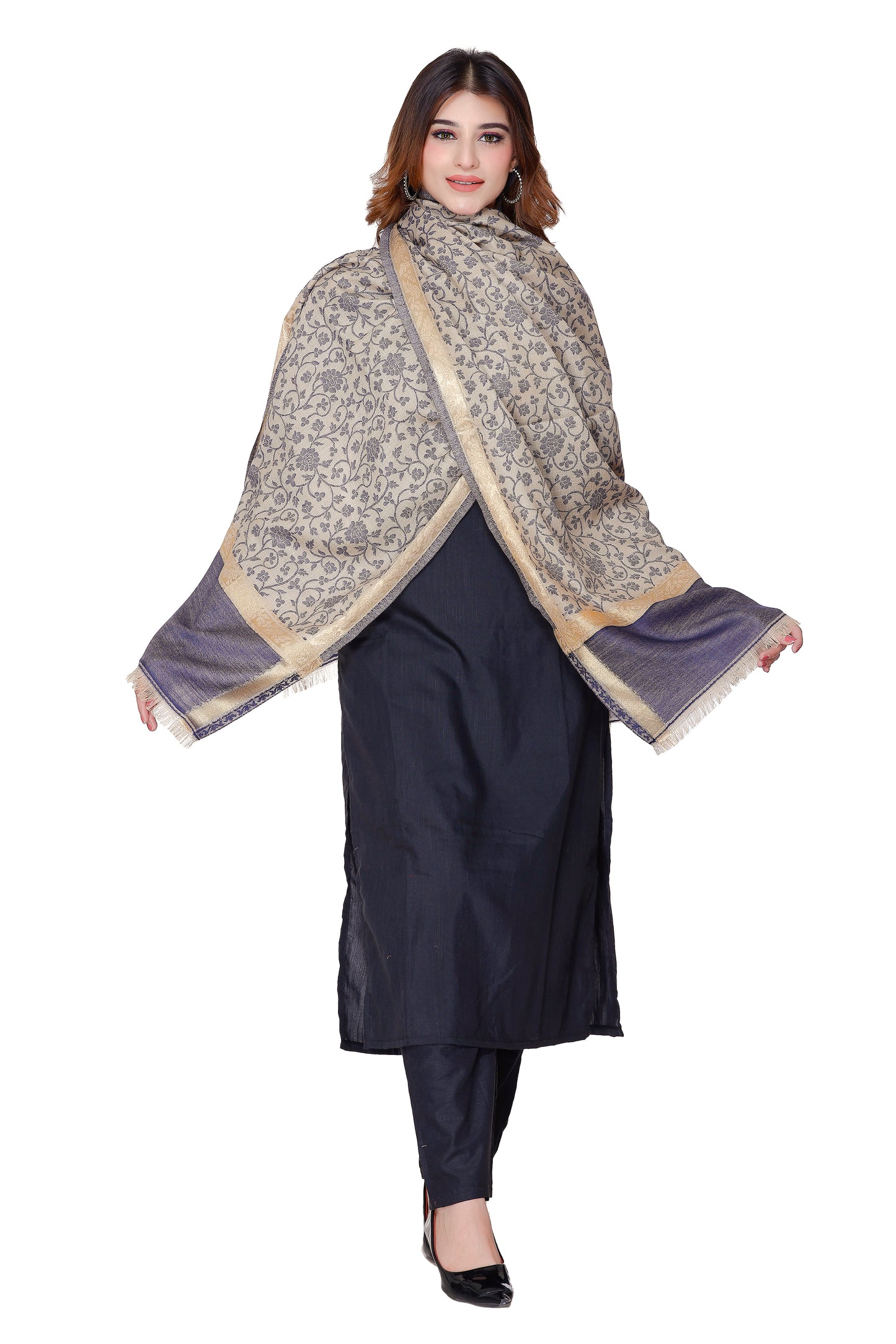 Woman's Jacquard shawls