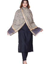 Woman's Jacquard shawls - Thumbnail 4