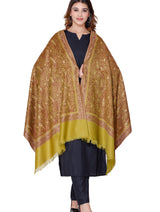 TOOSH MODA شالات جاكار نسائية (زيتوني) - Thumbnail 1