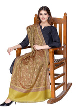 TOOSH MODA شالات جاكار نسائية (زيتوني) - Thumbnail 4