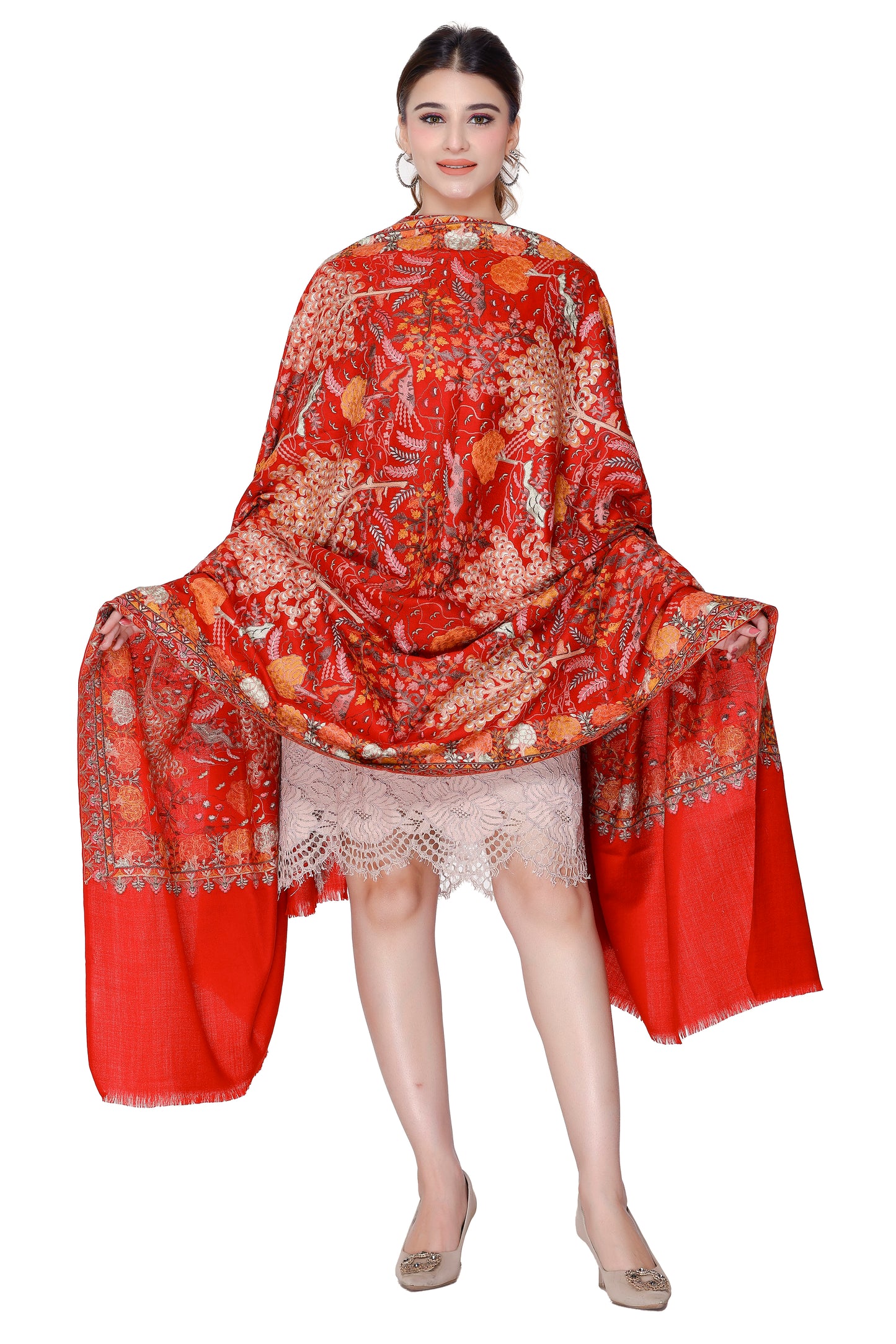 Women's Embroidery shawls