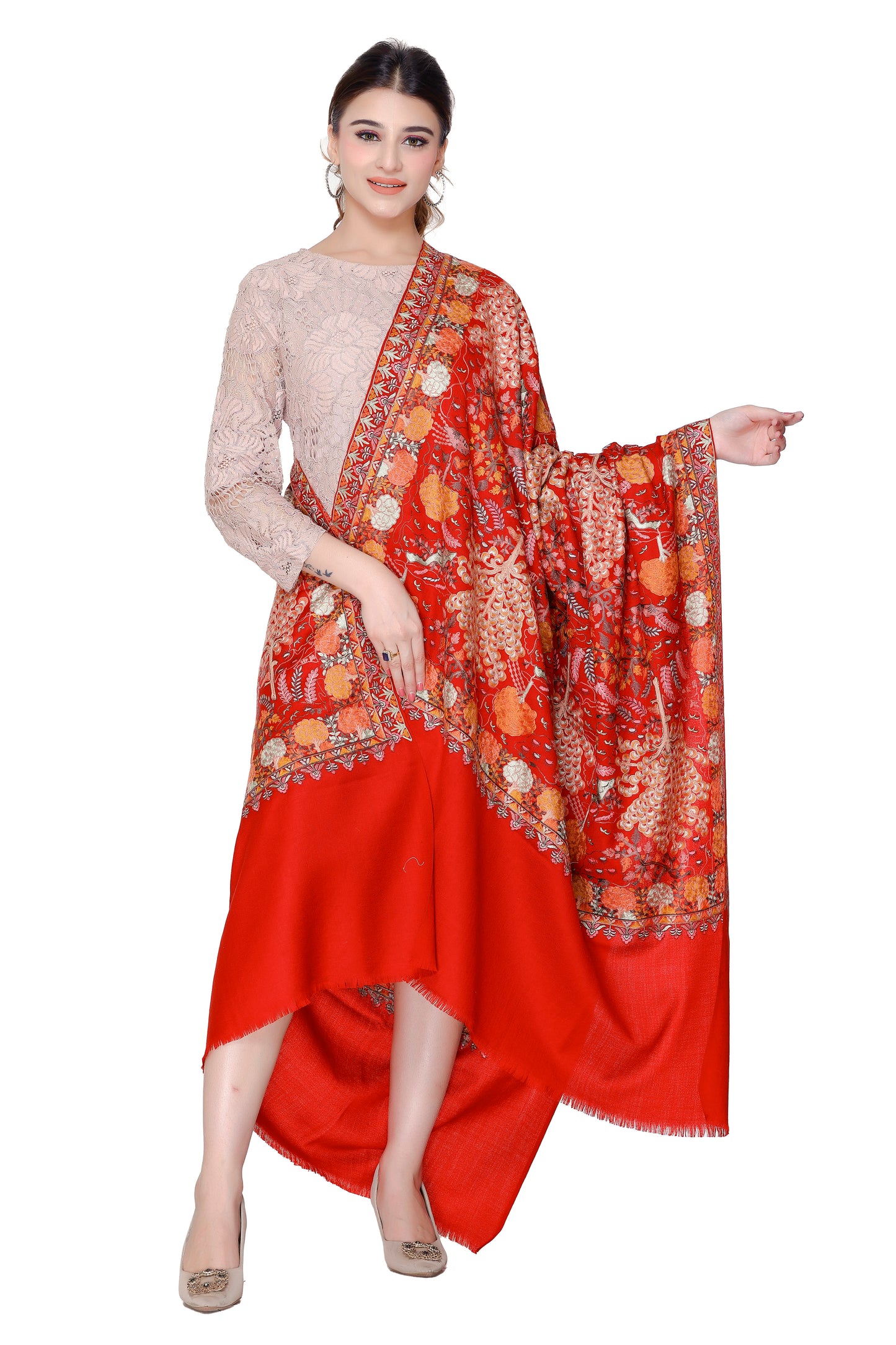 Women's Embroidery shawls