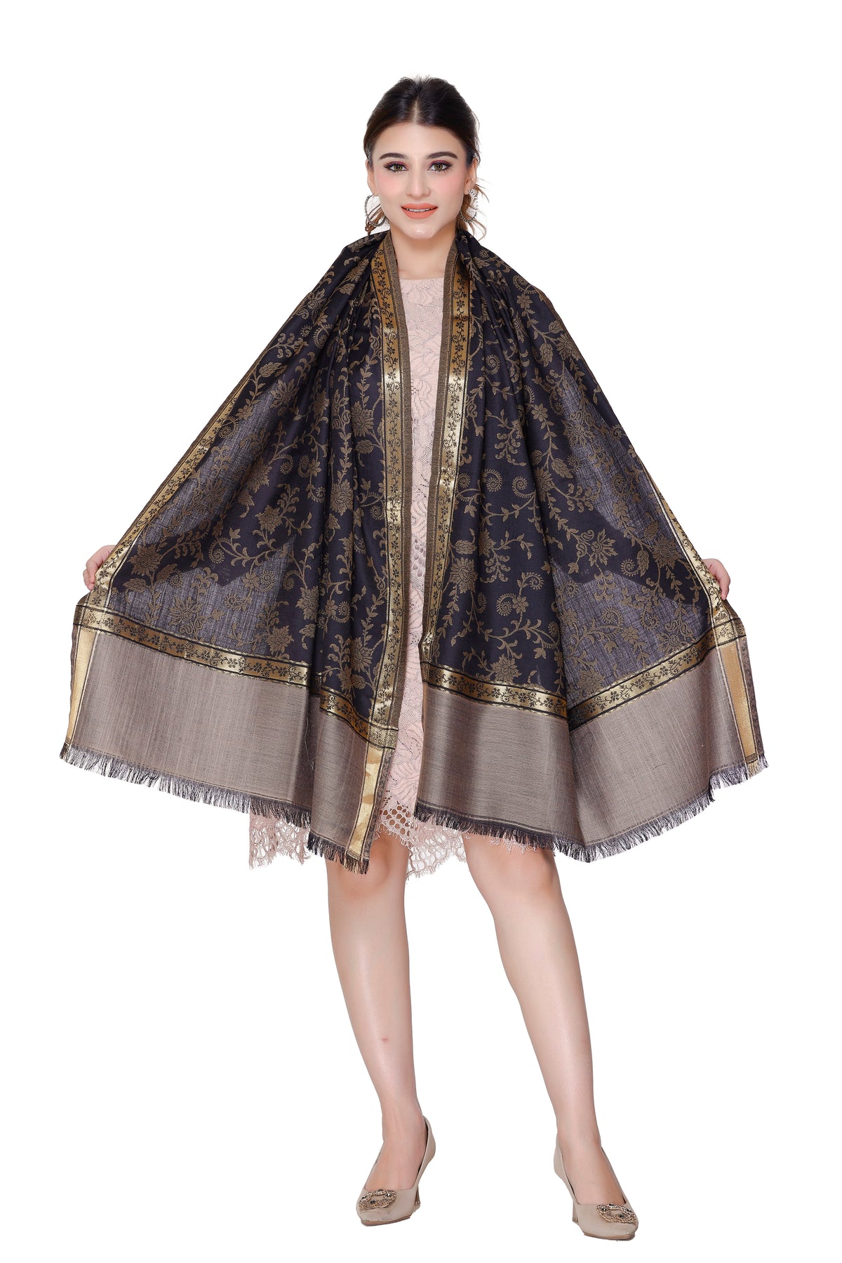 Women's Jacquard shawls - Image 1