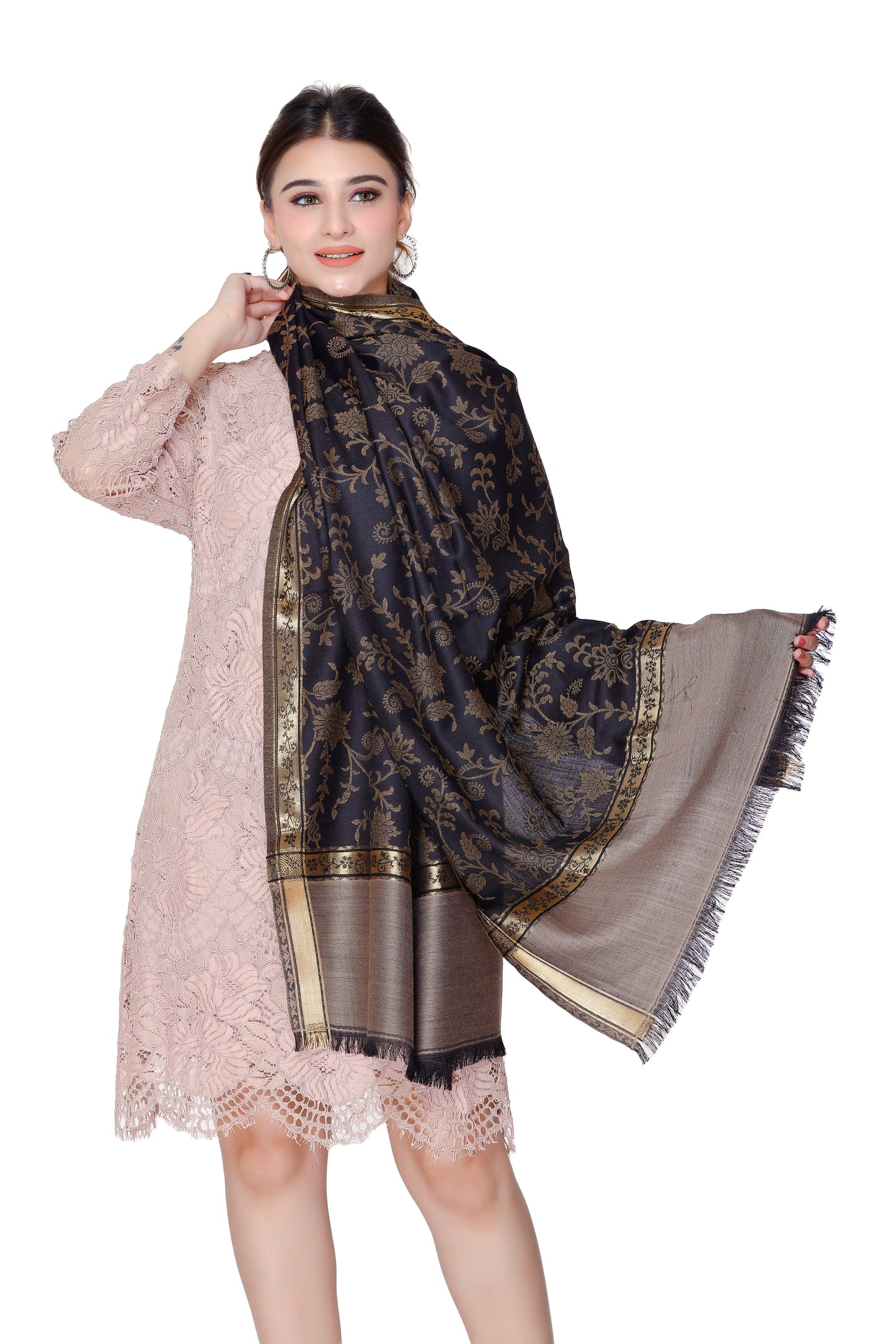 Women's Jacquard shawls