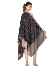 Women's Jacquard shawls - Thumbnail 4