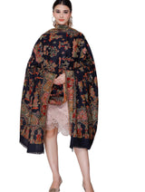 Women's Jacquard shawls - Thumbnail 1