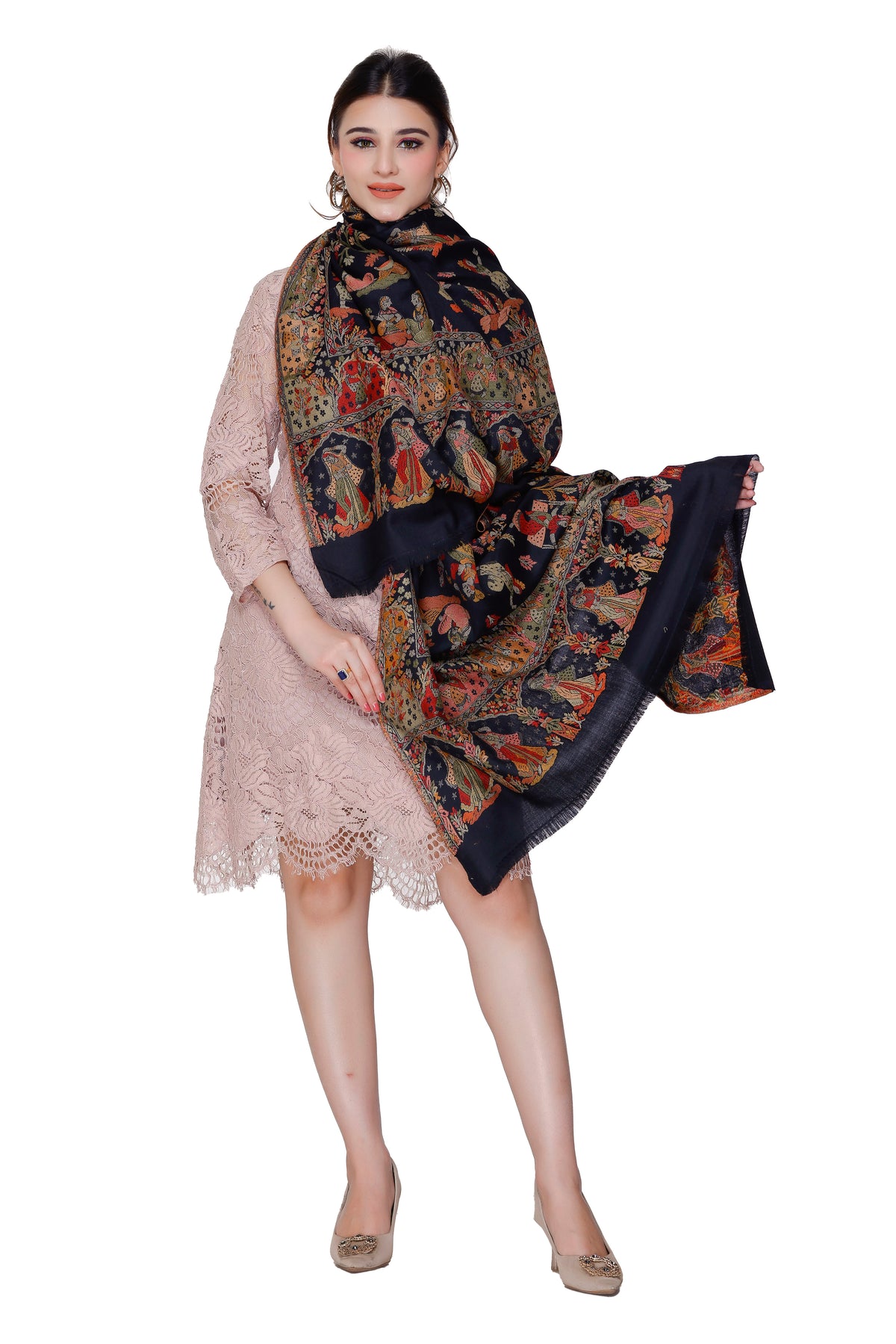 Women's Jacquard shawls - Image 2
