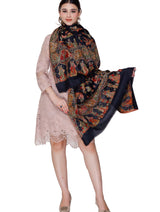 Women's Jacquard shawls - Thumbnail 2