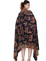 Women's Jacquard shawls - Thumbnail 4
