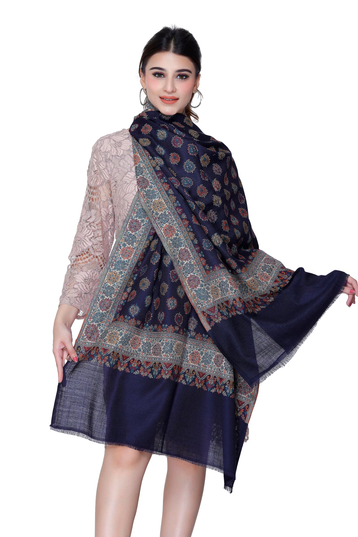 Women's Jacquard shawls - Image 3