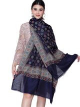 Women's Jacquard shawls - Thumbnail 3