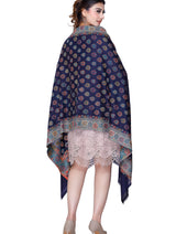 Women's Jacquard shawls - Thumbnail 2