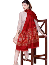 Women's Jacquard shawls - Thumbnail 1