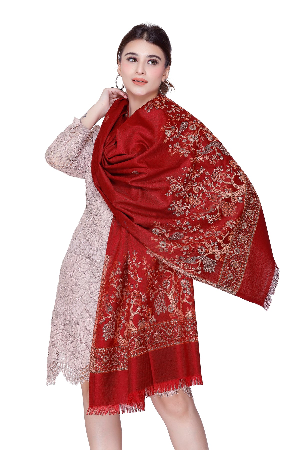 Women's Jacquard shawls - Image 2