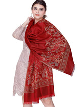 Women's Jacquard shawls - Thumbnail 2
