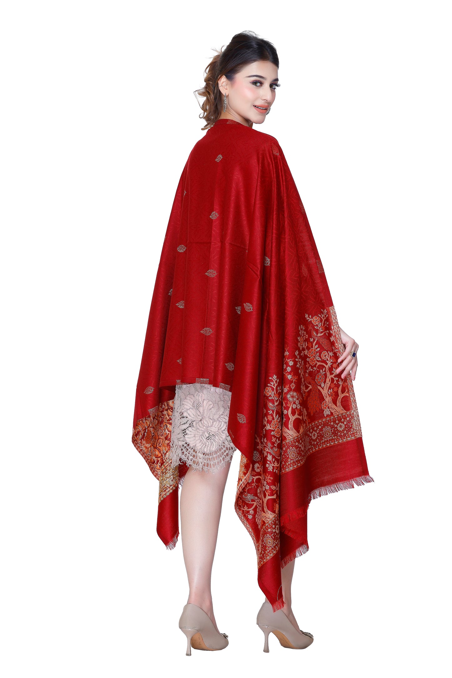Women's Jacquard shawls