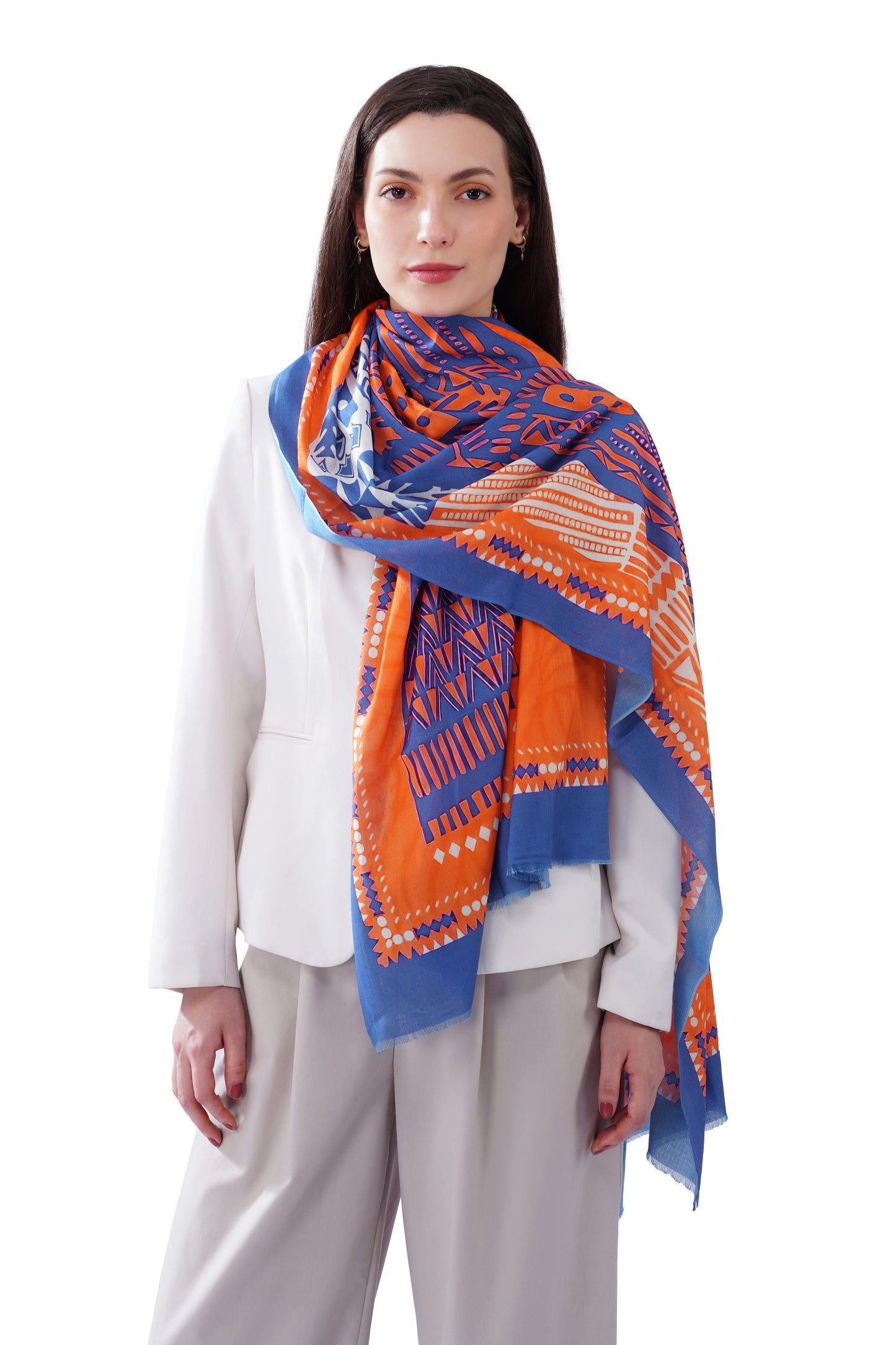 Women's Premium Cotton Designer Fashion Stole