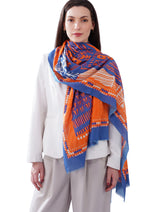 Women's Premium Cotton Designer Fashion Stole - Thumbnail 4