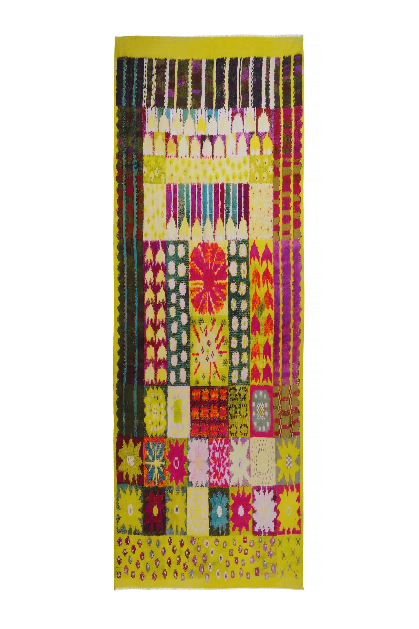 Women's Multi Colour Designer Art Modal Stole