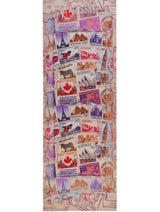 Women's Beige Soft Cotton Elegant Printed Stole - Thumbnail 5