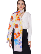 Women's Multi Colour Contemporary Modal Printed Stole - Thumbnail 2