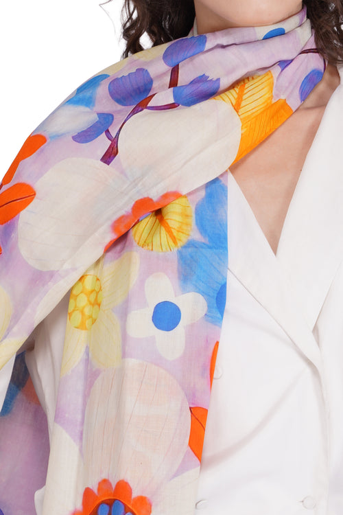 Toosh Moda Women's Classic Printed Modal Stole