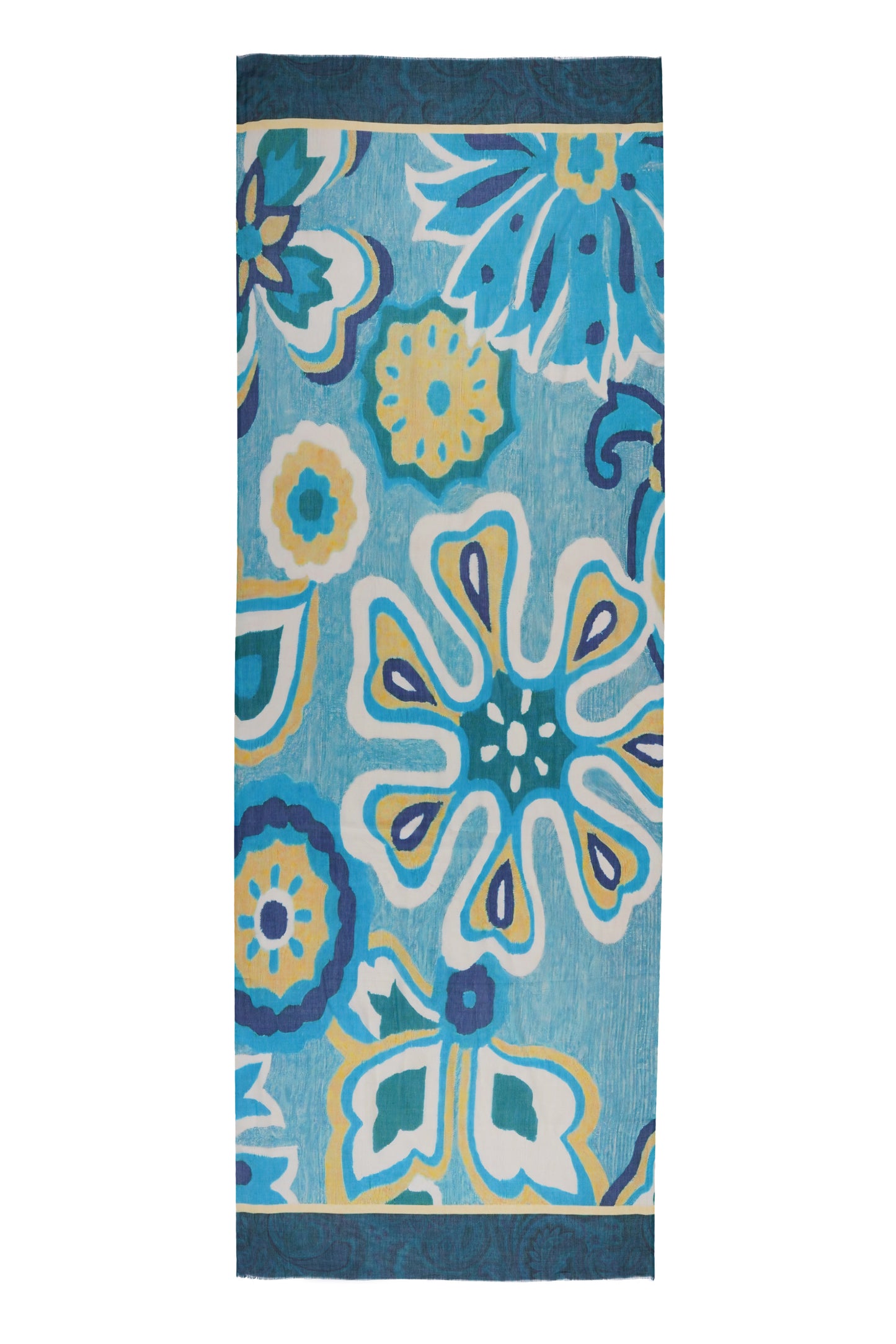 Premium Blue Modal Stole for Women | Toosh Moda Elegant Collection