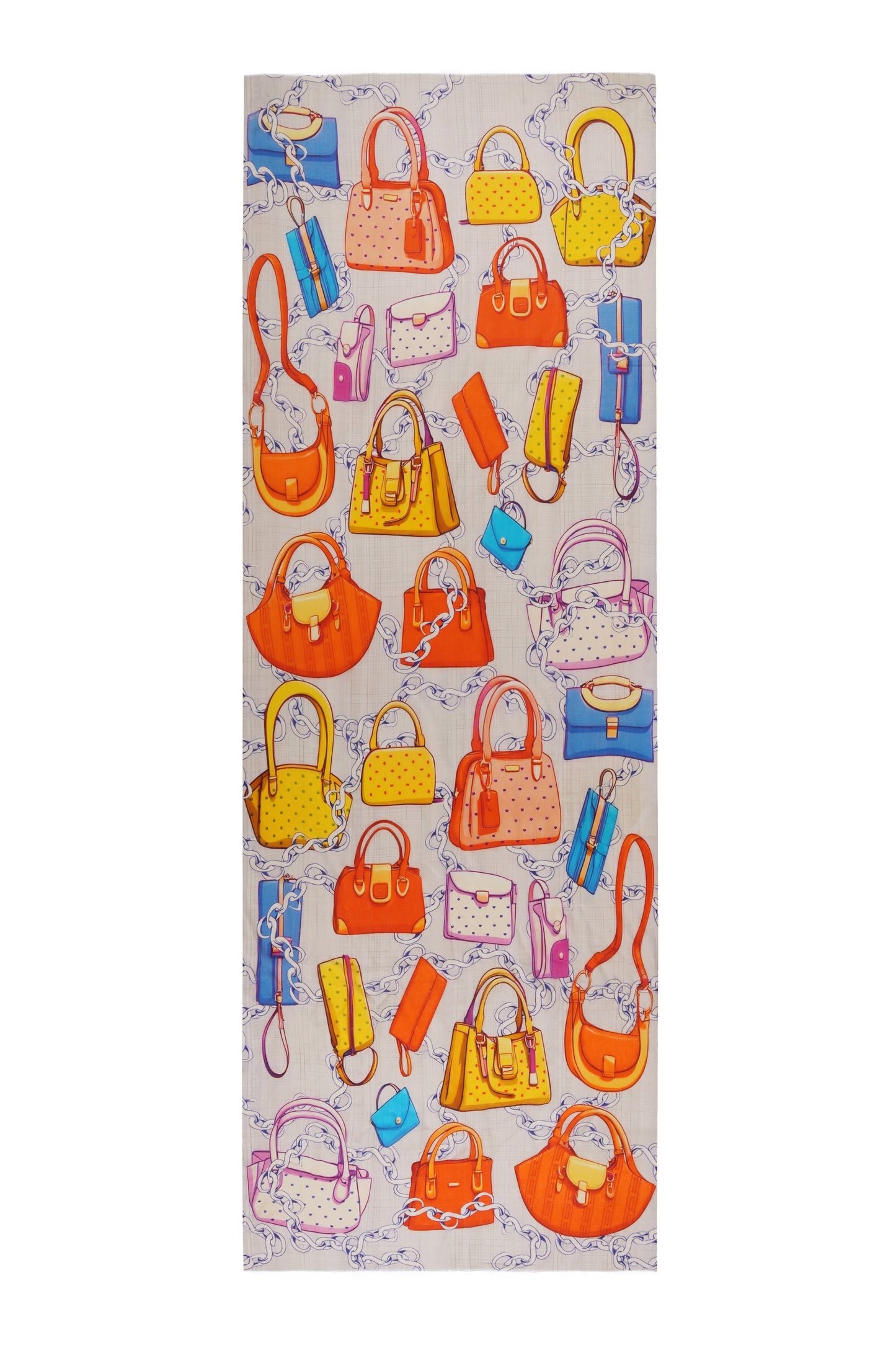 Toosh Moda Women’s Cream Premium Modal Graceful Printed Stole