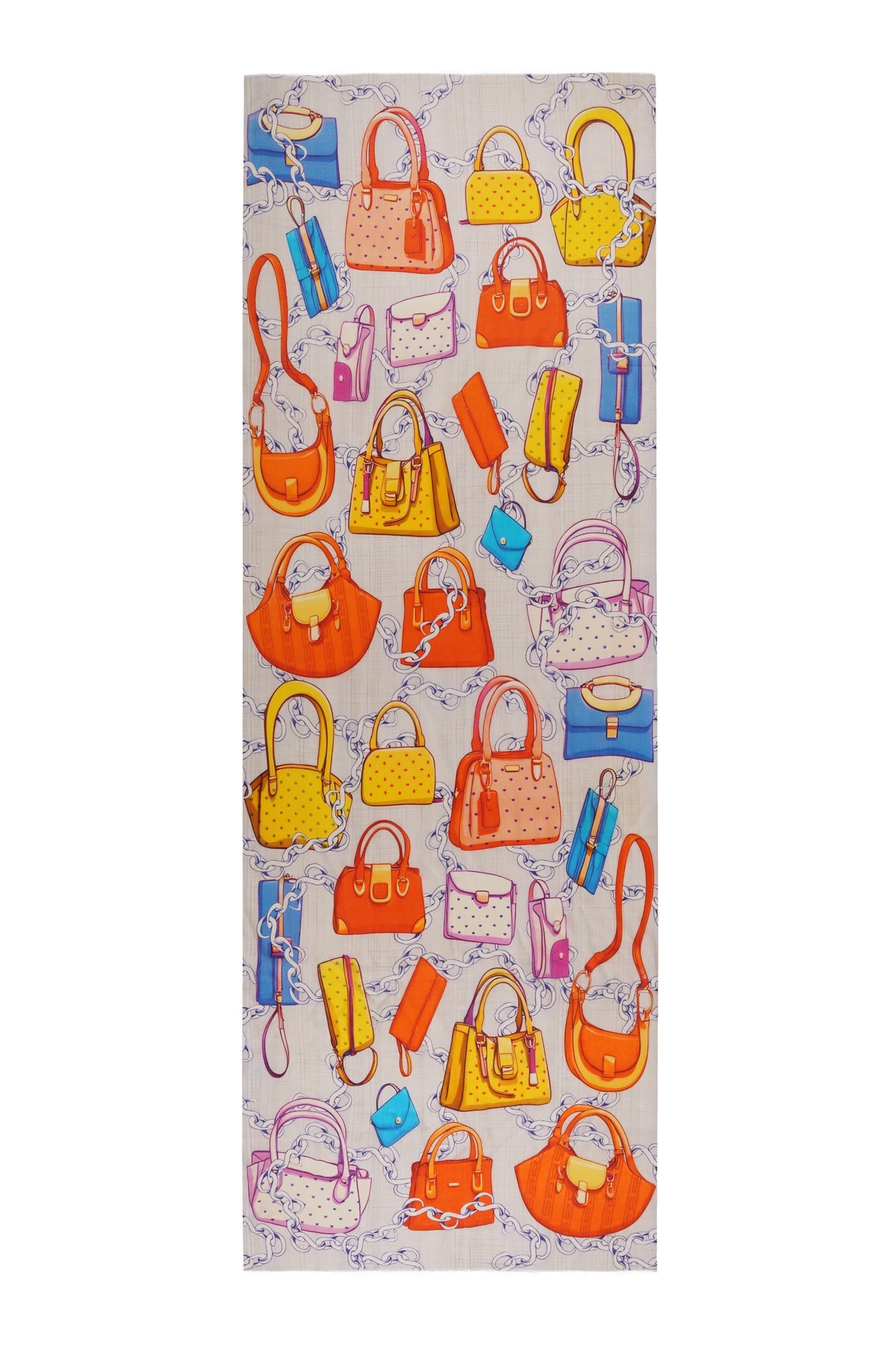 Toosh Moda Women’s Cream Premium Modal Graceful Printed Stole - Image 5