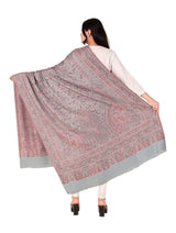 شالات كاني شالات كاني لملابس الشتاء العرقية الجميلة والمزخرفة للسيدات من توش مودا (رمادي 100*200) - Thumbnail 4