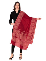 Fine Wool Jamawar jacquard Shawls - Thumbnail 1