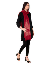 Fine Wool Jamawar jacquard Shawls - Thumbnail 4