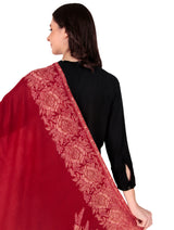 Fine Wool Jamawar jacquard Shawls - Thumbnail 6