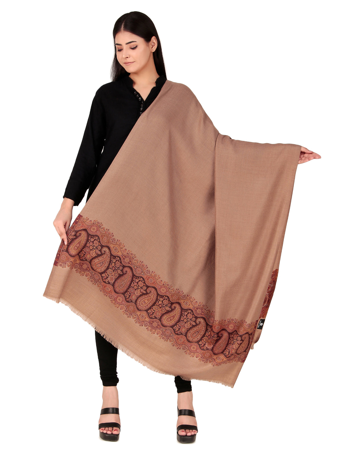 Beautiful  jacquard Shawls - Image 2