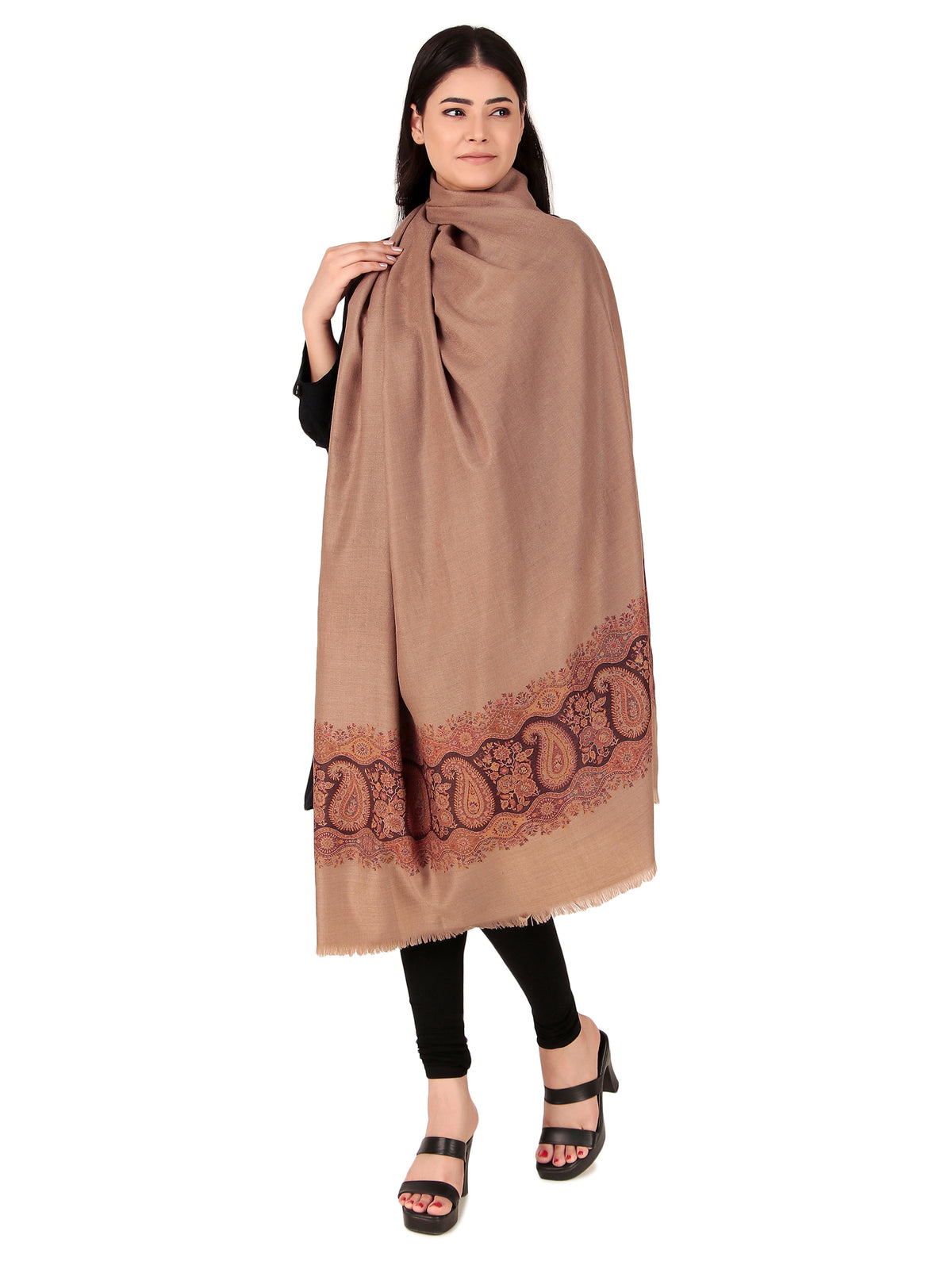 Beautiful  jacquard Shawls - Image 5