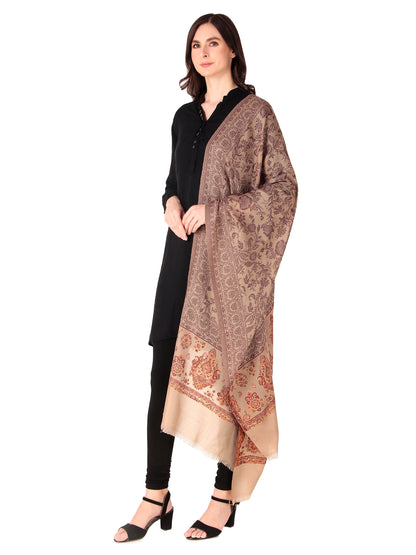 Fine Wool jacquard Shawls