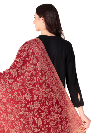 Fine Wool jacquard Shawls