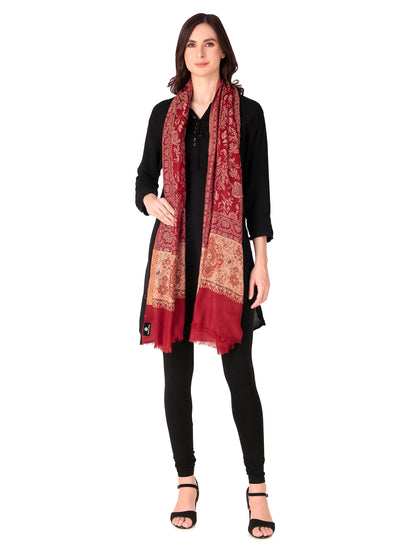 Fine Wool jacquard Shawls