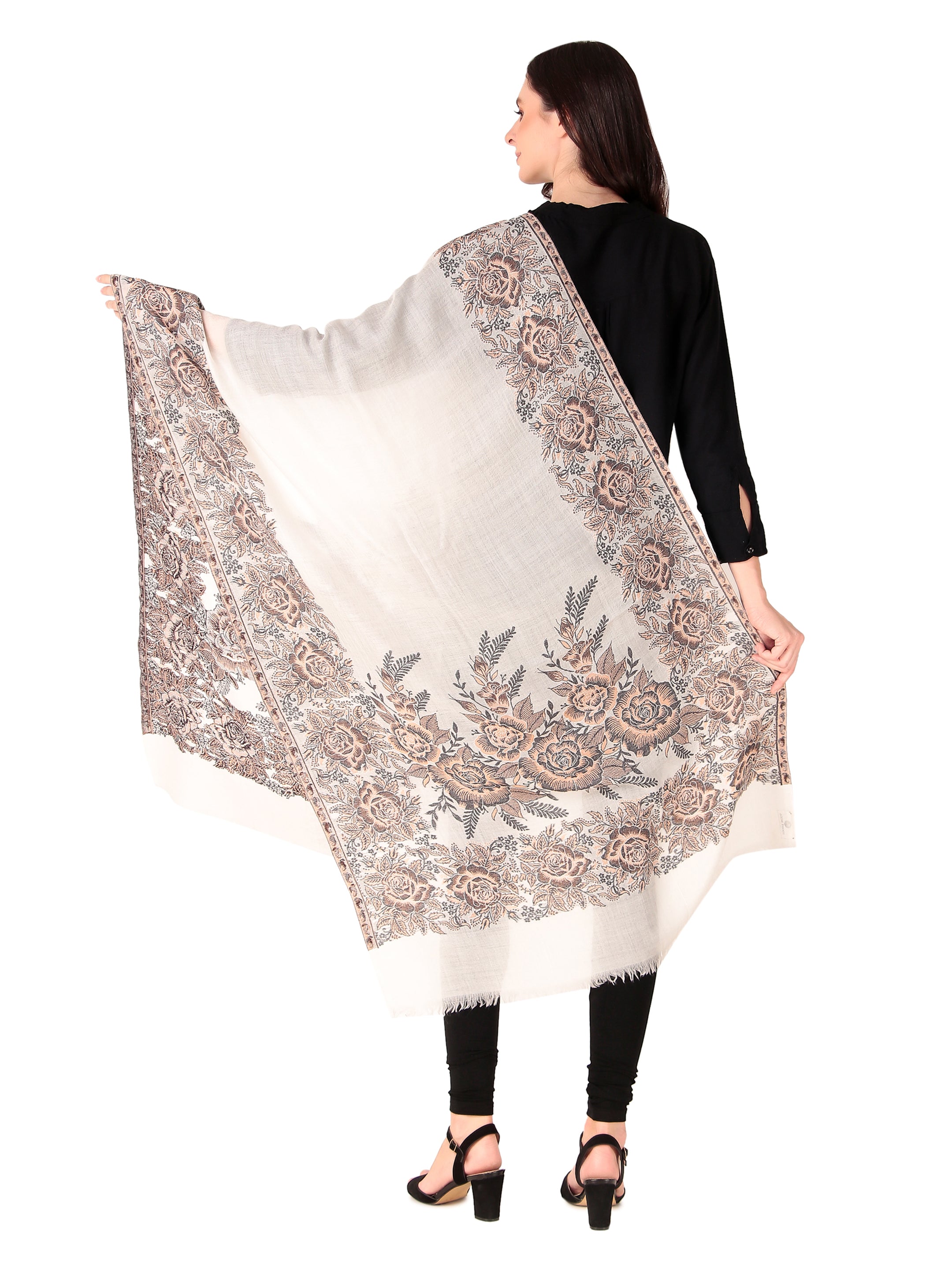 Fine Wool Jamawar jacquard Shawls