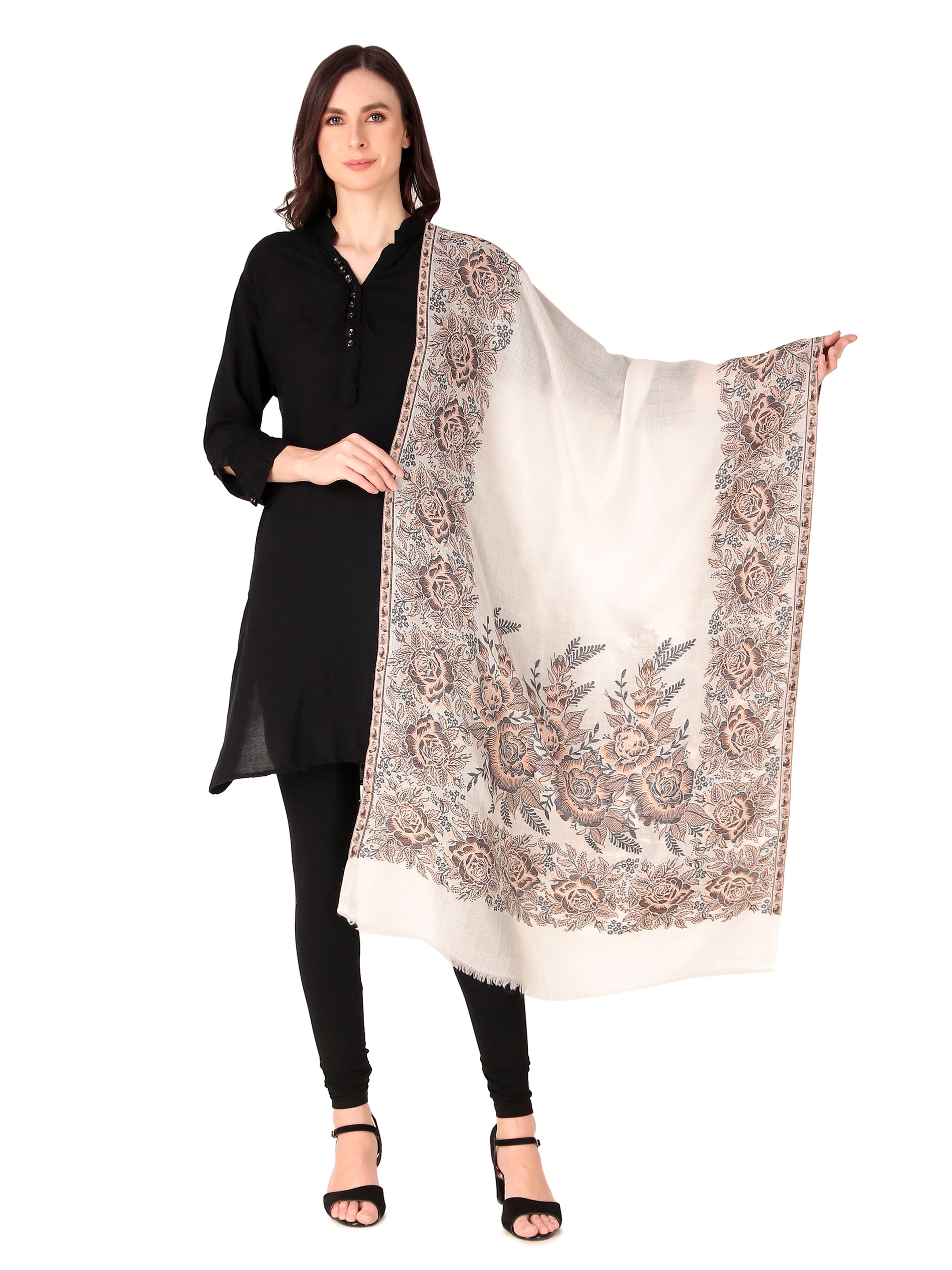 Fine Wool Jamawar jacquard Shawls