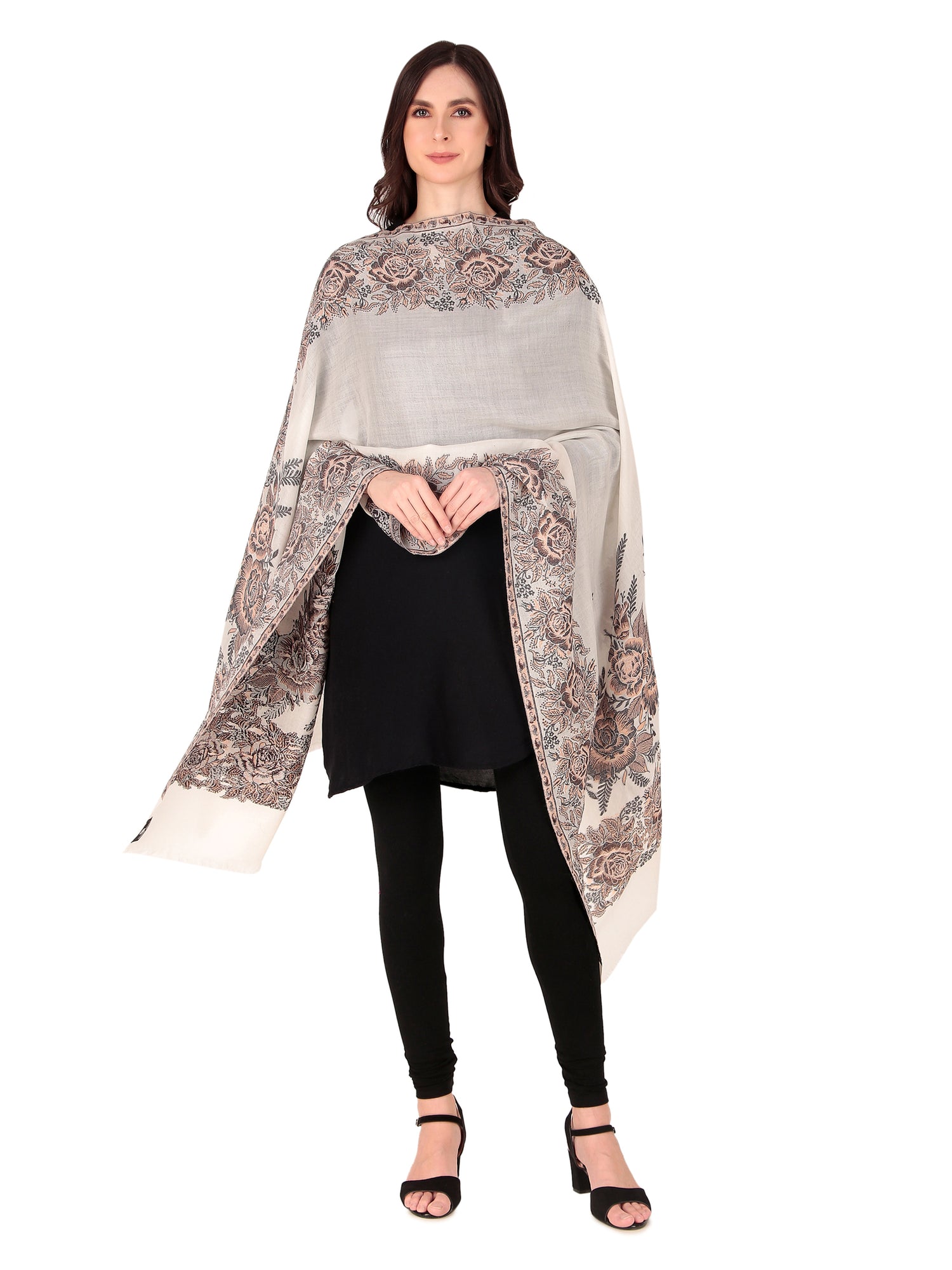 Fine Wool Jamawar jacquard Shawls