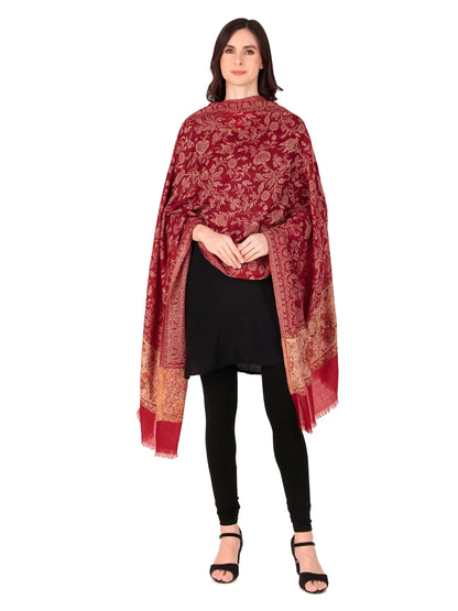 Fine Wool jacquard Shawls