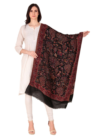 Fine Wool jamawar jacquard Shawls