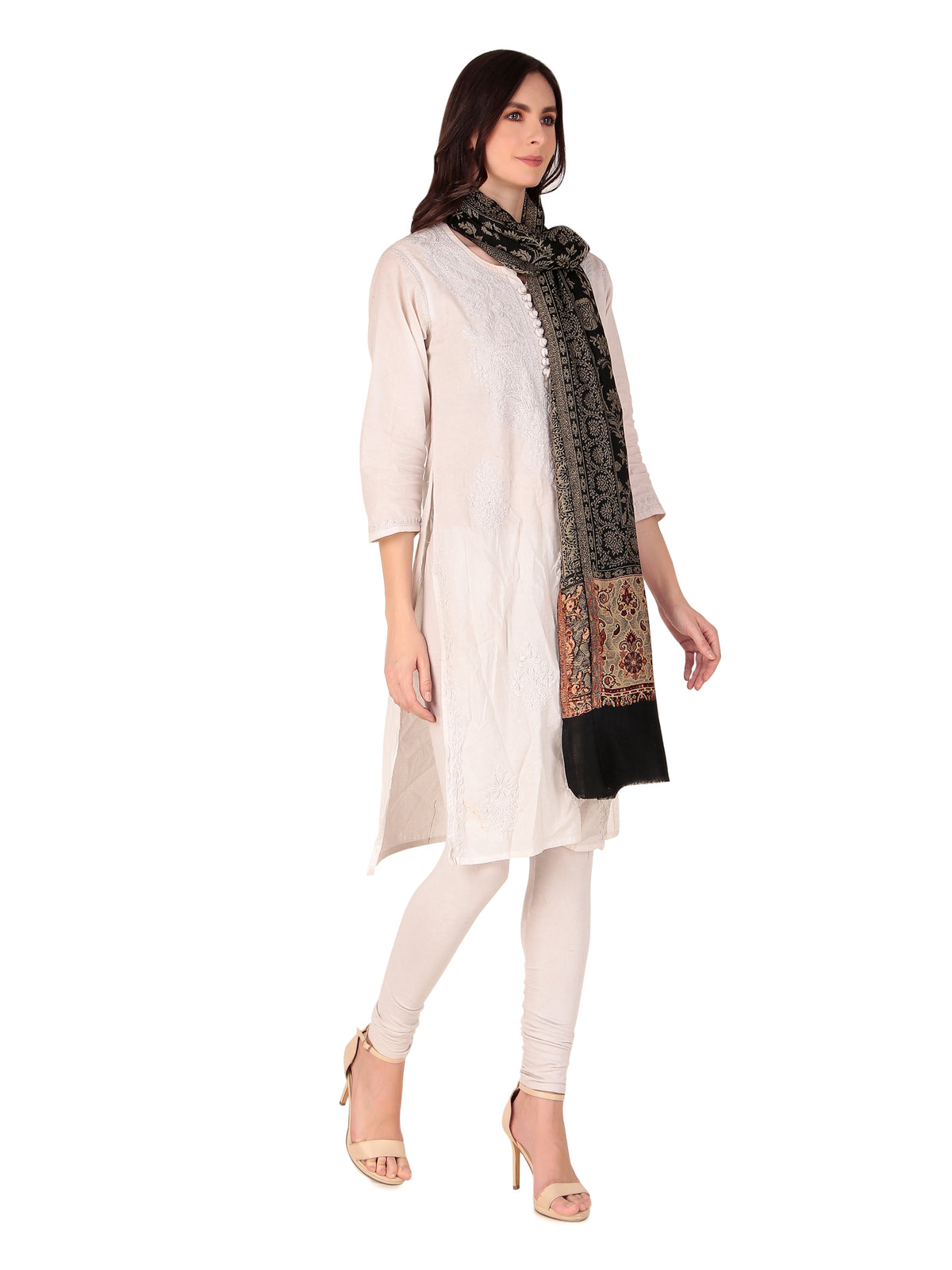Fine Wool Jamawar jacquard Shawls - Image 5