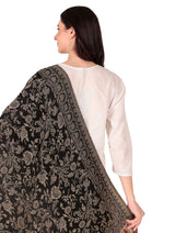 Fine Wool Jamawar jacquard Shawls - Thumbnail 7
