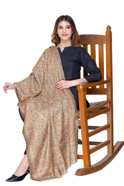 GOLDN ZARI SHAWLS (BEIGE)